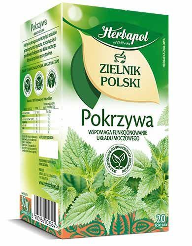 Herbata herbapol zielnik polski pokrzywa 20t