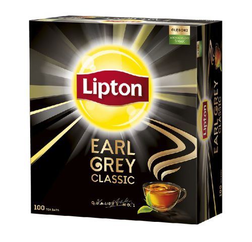 Herbata lipton earl grey 100 torebek