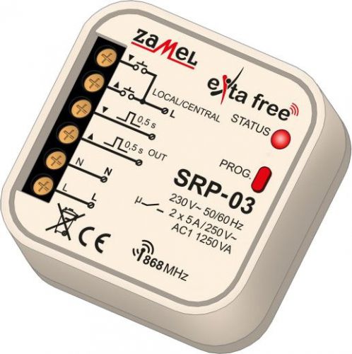 Sterownik rolet dopuszkowy exta free srp-03 - możliwość montażu - zadzwoń: 34 333 57 04 - 37 sklepów