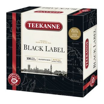 Herbata teekanne black label 100t