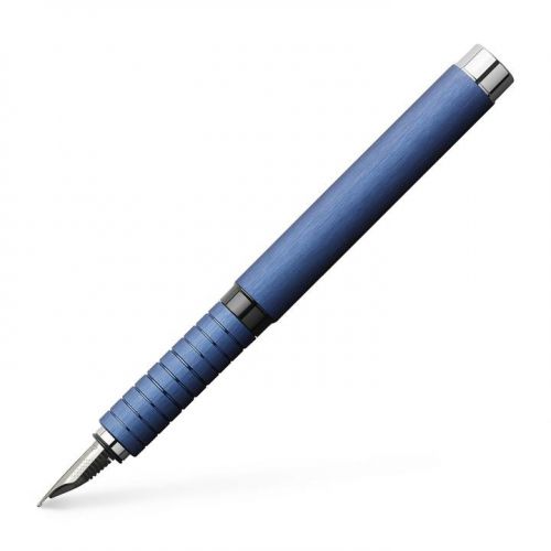 Pióro wieczne essentio aluminium faber-castell - blue m