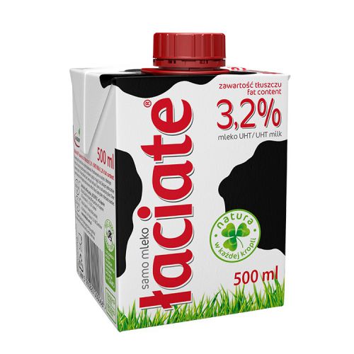 Mleko uht łaciate 0,5l - 3,2%
