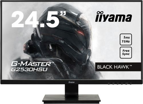 Monitor led iiyama g2530hsu-b1 24,5\ black hawk - możliwość montażu - zadzwoń: 34 333 57 04 - 37 sk