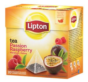 Herbata lipton tea marakuja i malina - 20 torebek