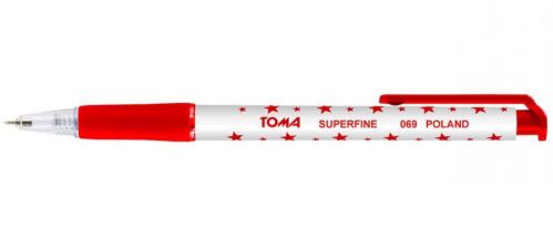 Długopis toma superfine - czerwony