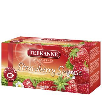 Herbata teekanne strawberry sunrise 20t - truskawkowa