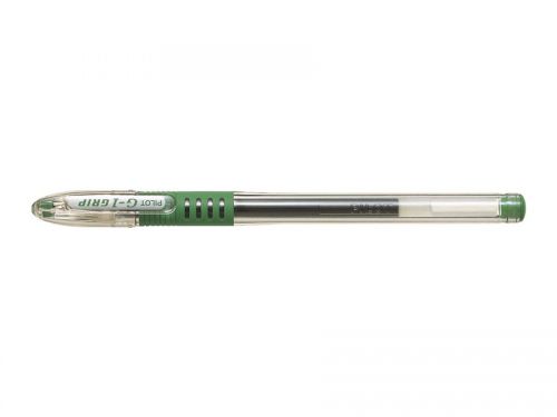 Długopis żelowy pilot g-1 grip - zielony