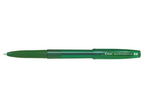 Długopis pilot super grip g cap - zielony