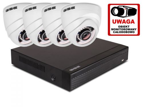 Zestaw 4w1, 4x kamera full hd/ir20, rejestrator 4ch - możliwość montażu - zadzwoń: 34 333 57 04 - 37