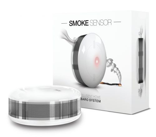 Fibaro smoke sensor 2 (czujnik dymu)  - możliwość montażu - zadzwoń: 34 333 57 04 - 37 sklepów w cał