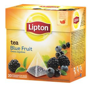 Herbata lipton blue fruit tea - 20 torebek