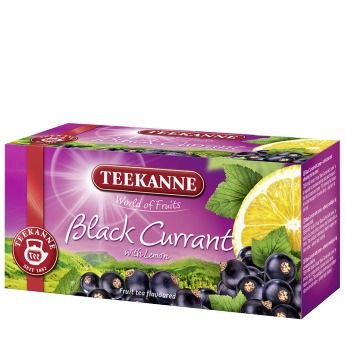 Herbata teekanne black currant with lemon 20t - czarna porzeczka z cytryną
