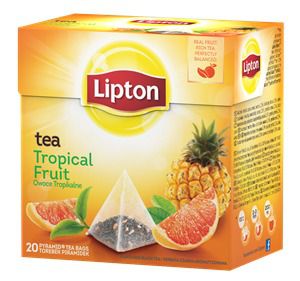Herbata lipton tea owoce tropikalne - 20 torebek