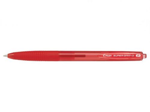 Długopis automatyczny pilot super grip g retractable - czerwony